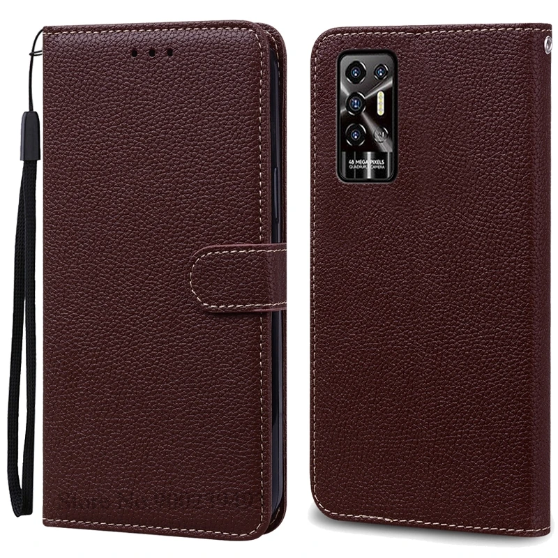 Leather Wallet Flip Case - Stylish Protective Phone Cover & Bumper Shell