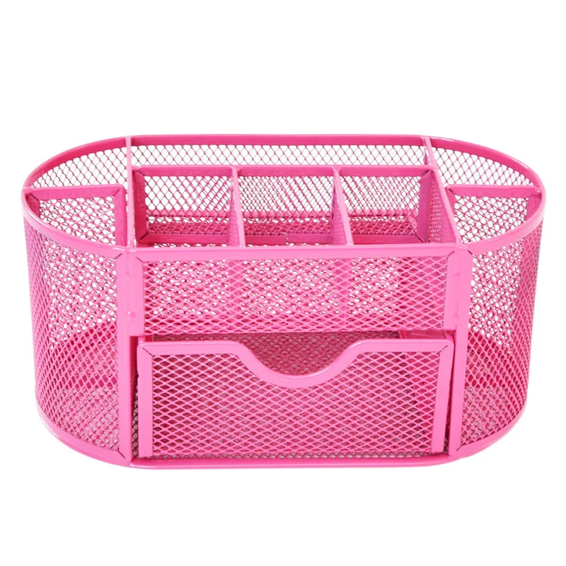 Wire Mesh Desktop Organiser TidyPals.co.uk