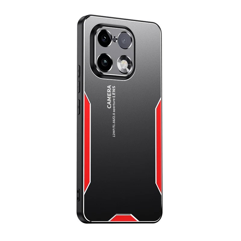Luxury Matte Shockproof Bumper Case with Full-Coverage Lens Protection and Anti-Fingerprint Acrylic Finish