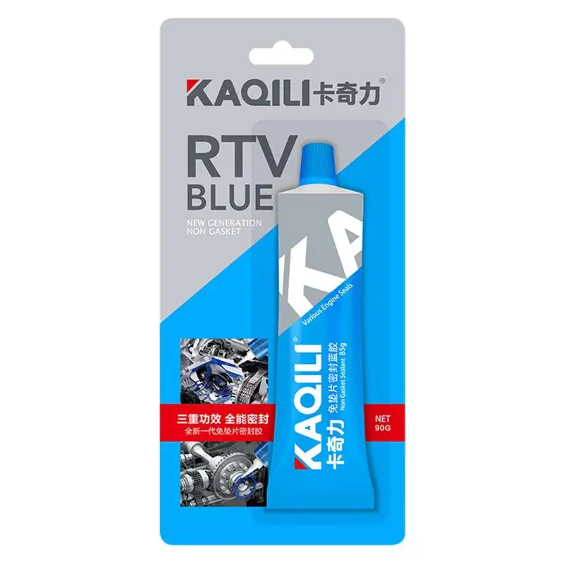 

Высокотемпературный силиконовый герметик, клей для прокладки двигателя, портативный и эффективный клей для ремонта двигателя с высокой температурой для сцеплений