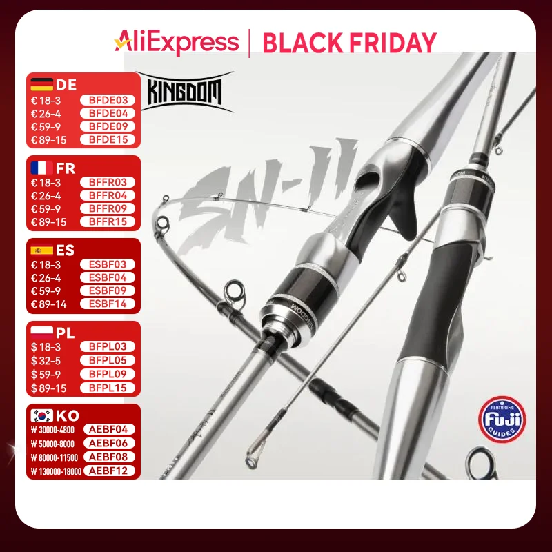 KINGDOM シルバーニードル Kingdom SILVER NEEDLE Ultralight Fast Rod Fuji Ring 1.68m 1.8m