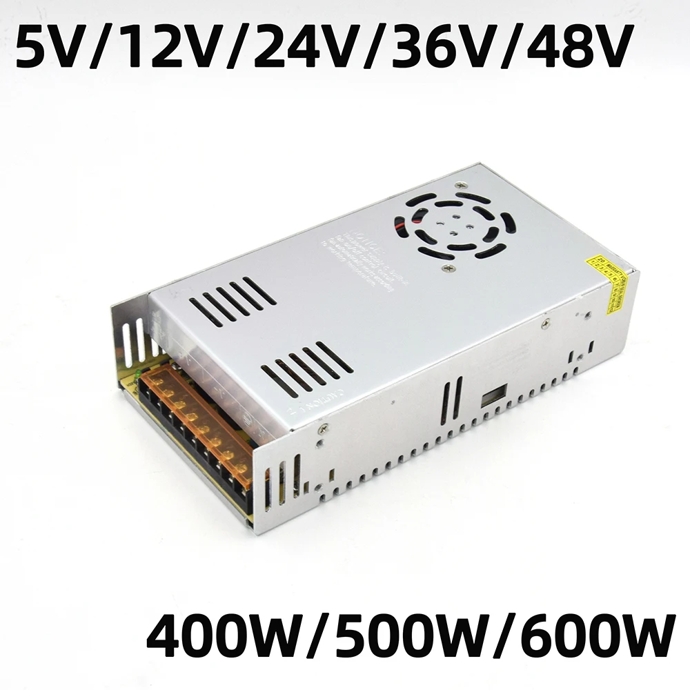 400W 500W 600W switching áram Ajánlattétel ligh Transzformátor Váltóáram 110V 220V hogy Egyenáram 5V 12V 24V 36V 48V áram Ajánlattétel Szülőok Adapter számára le