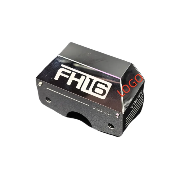 Wave Box Engine Hood Gearbox  for Tamiya 1/14 RC Truck Volvo FH16 XL 750 4X2 Tractor Trailer LESU Parts 4