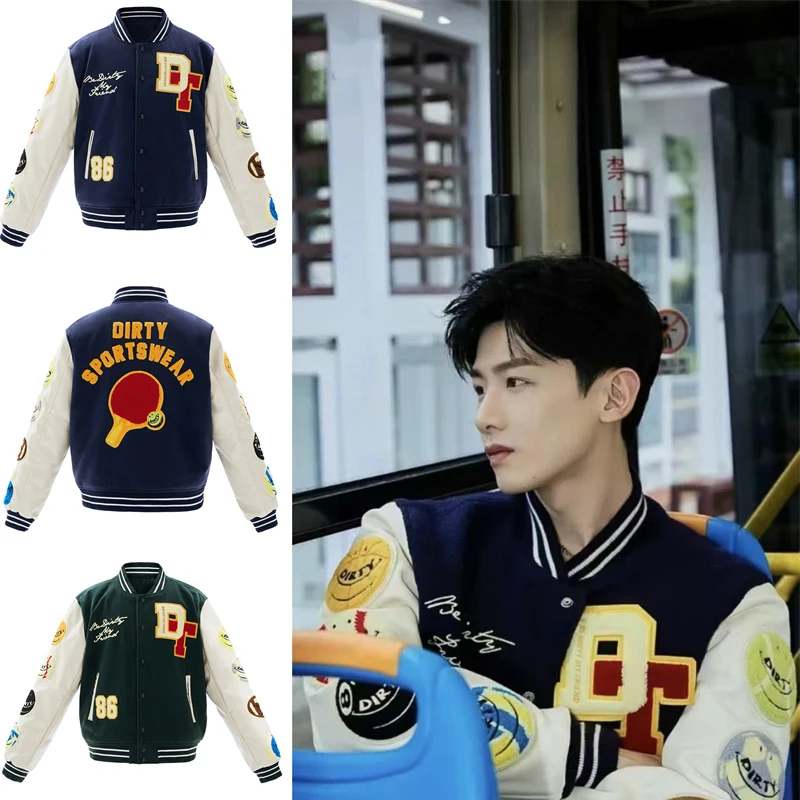 

2023ss New Autumn And Winter High-Quality Stitching Embroidery Overflower Jackets For Men And Women