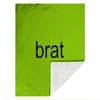 brat charli xcx Comfortable Flanne Blanket Fluffy Soft Bedroom Decor Sofa Blankets Comforter Home and Decoration 5
