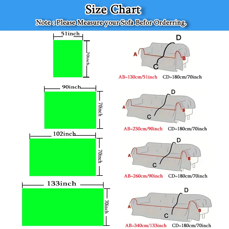 Thicken Sofa Cover Washable Soft Pet Friendly Multifunction Sofa Towel Sofa Slipcover for Living Room Armrest Corner Sofa 2