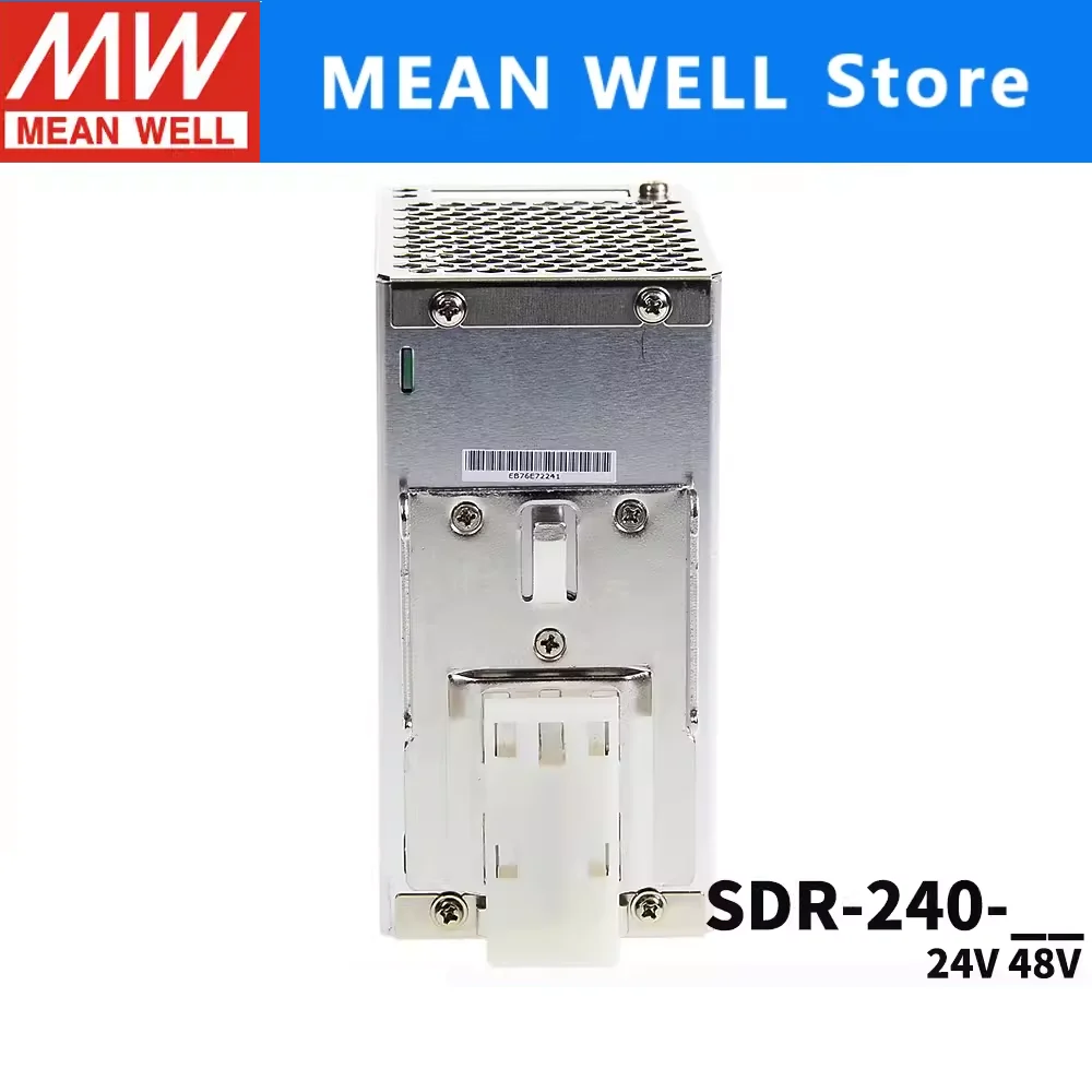 MEAN WELL SDR-240-24 24/48 240W 단일 그룹 출력 산업용 DIN rail 전원 공급 장치
