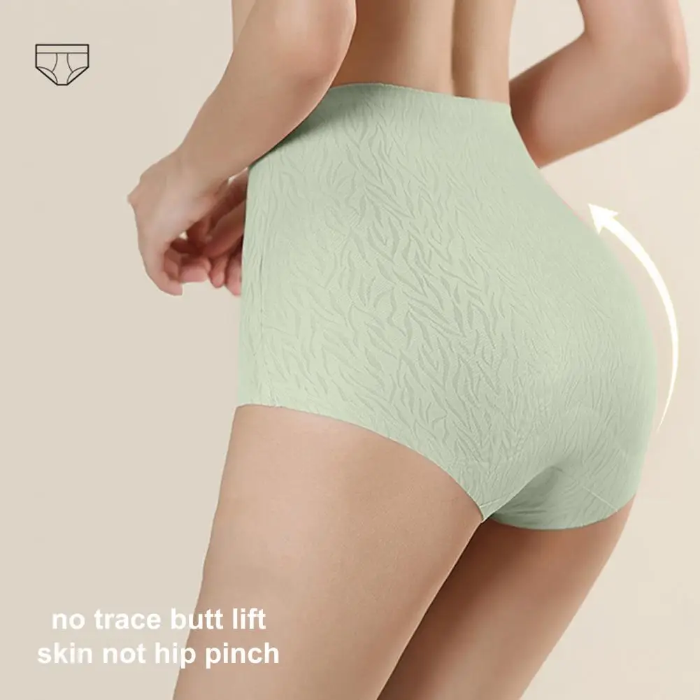 

Ladies Panties Soft Spandex Elastic Buttocks Hip Closure High Waist Pants Women Intimates High Waist Panties Ladies Knickers