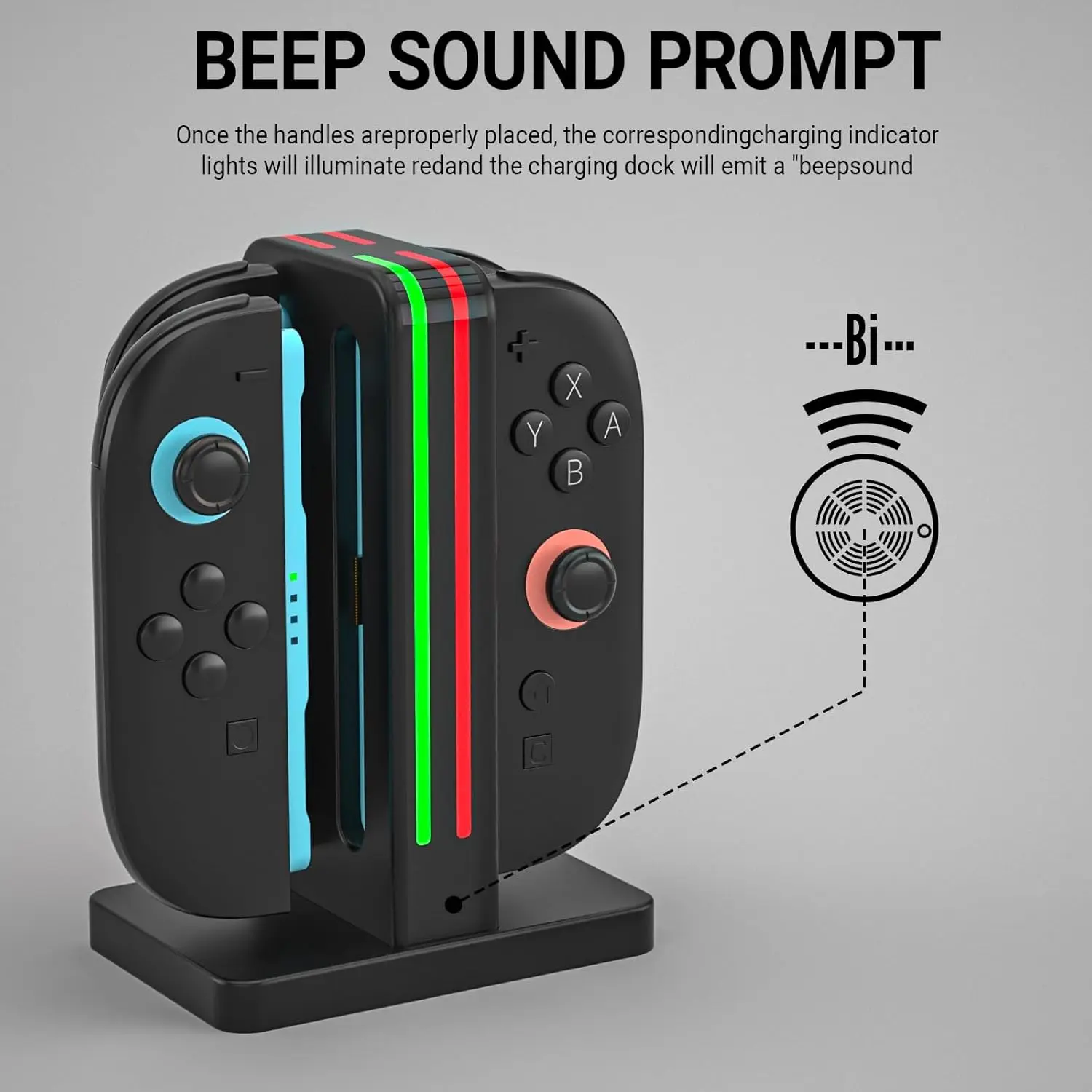 Enhanced Charging Dock with LED Indicator and Cable