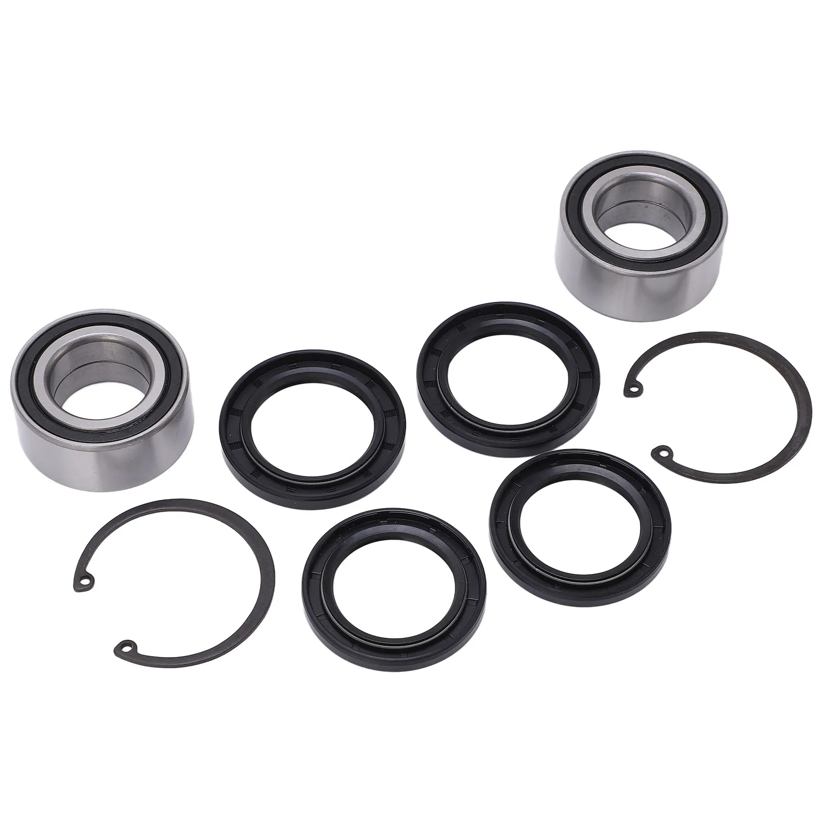 Wheel Bearing Set Steel Wheel Bearing 91051 HA7 651 Sturdy Easy Installation High Strength Rubber Durable with Circlips for ATV