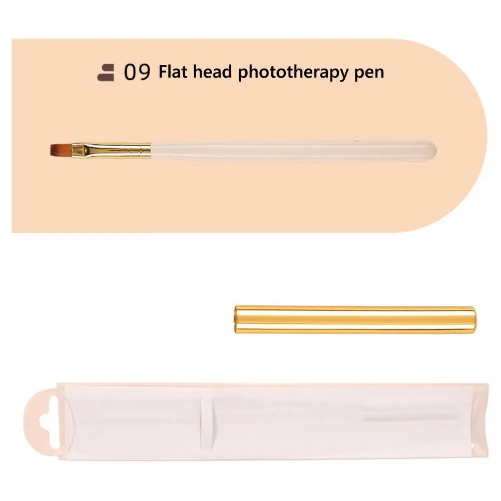 Nail Art Brush Regular Nail Polish Brush Nail Art Brush Set Brush Fine Liner Brush Dotting Pen Salon Manicure Tools for Home Diy 3