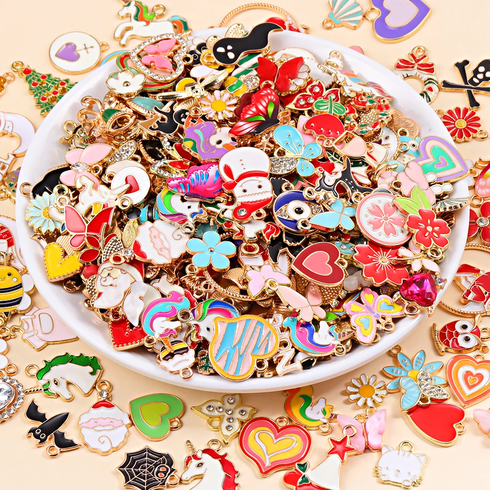 10Pcs Mix of Jewelry Making Charms 1