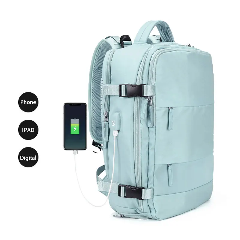 Pink Travel Backpack Casual Daypack 