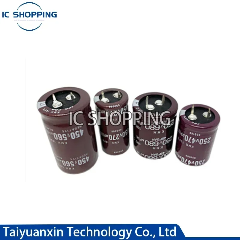 63 Capacitor Eletrolítico de alumínio 200V 250V 400V 450V 47 68 82 100 120 150 180 220 270 330 390 470 560 680 820 1000 2200 3300UF