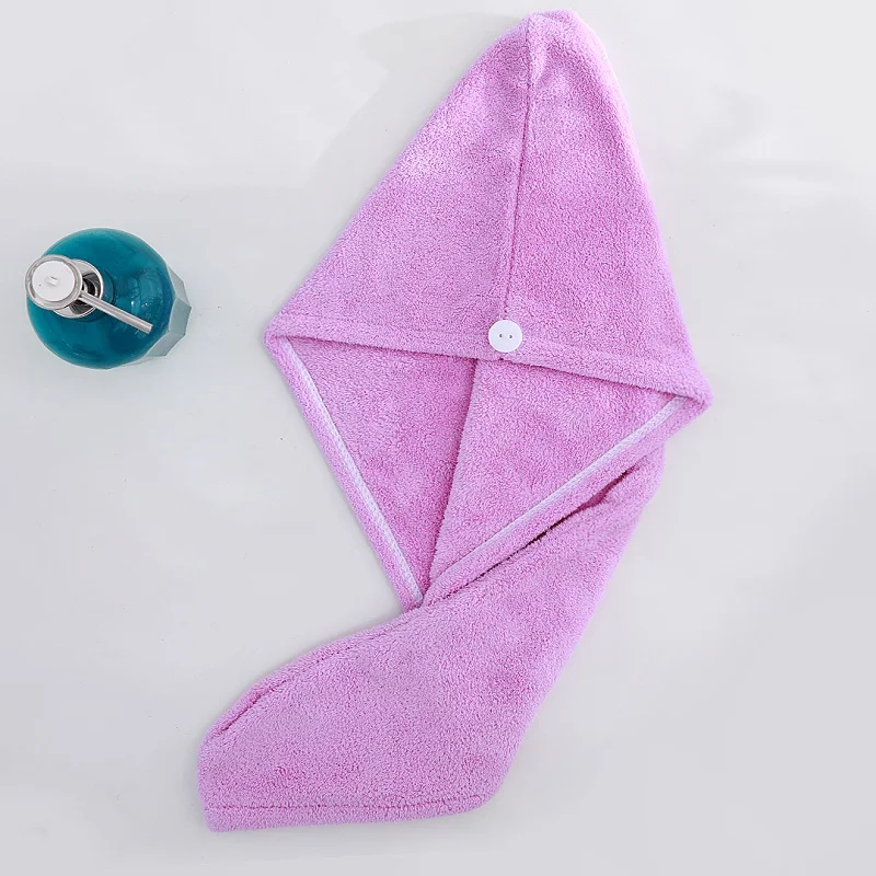 1 women's long hair quick drying towel soft ultra-fine fiber towel shower cap women's shower cap headscarf microfiber hair towel