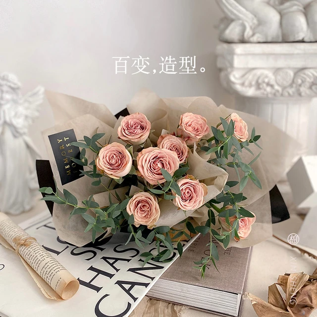 Korean Cotton Wrapping Flower Paper Non-Woven Floral Wrapping