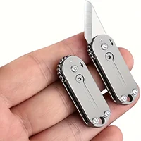 Unique EDC Pocket Knife For Men Compact Folding Design Box Cutter Tool For Everyday Carry And Outdoor Camping Gift 3