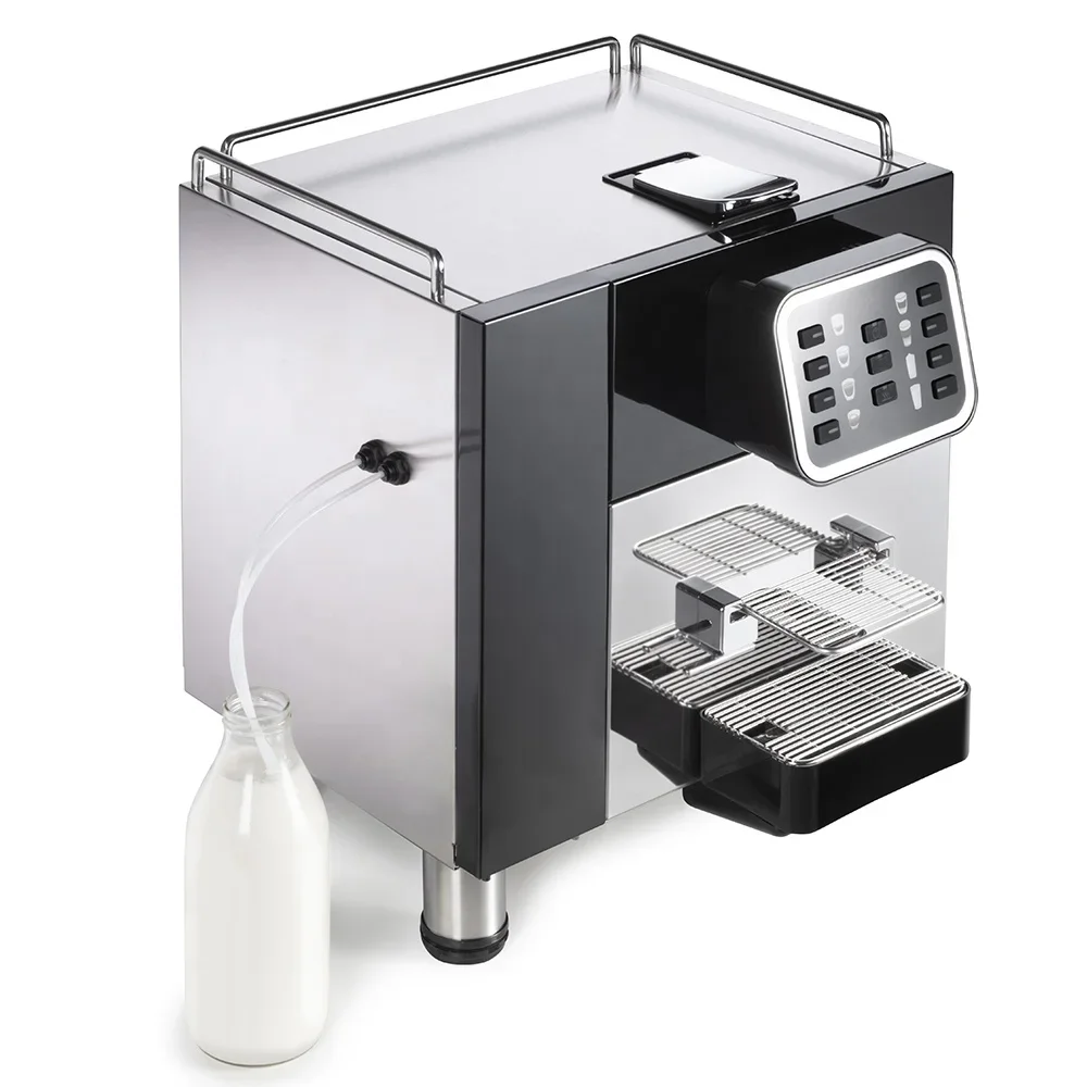 Factory Automatic Commercial Capsule Coffee Machine With Milk 3