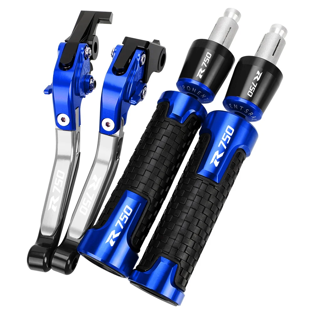 

FOR SUZUKI GSXR750 GSXR 750 GSX-R750 1989-1995 Motorcycle Accessories CNC Brake Clutch Levers Handlebar Handle Grips Ends