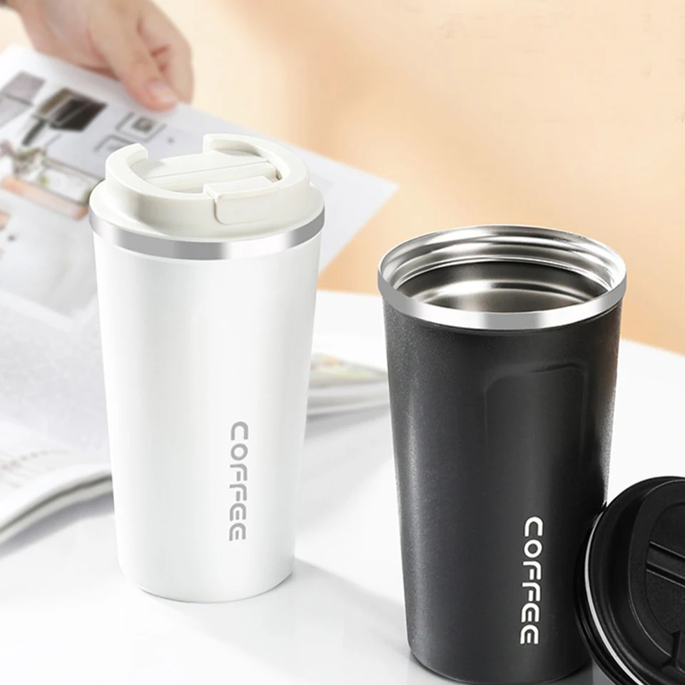 Leakproof Stainless Steel Vacuum Travel Mug 380ml 500ml
