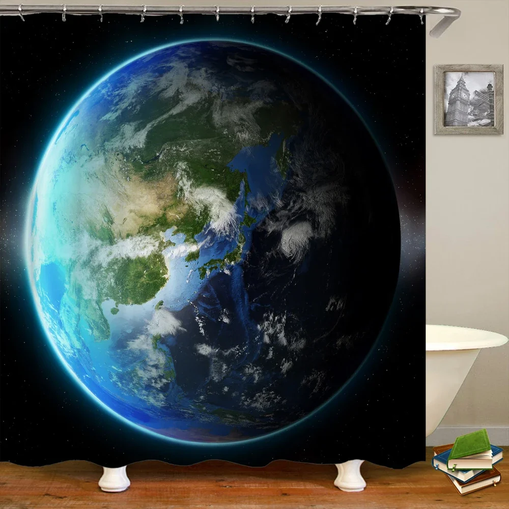 

Водонепроницаемая душевая занавеска С крючком, 180 Х200 см