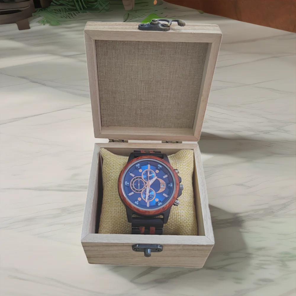 Wooden Watches for Men Fashion Anniversary Wedding Day Gift For Husband Personalized Engraved Custom Wood Watch Dropshipping 6