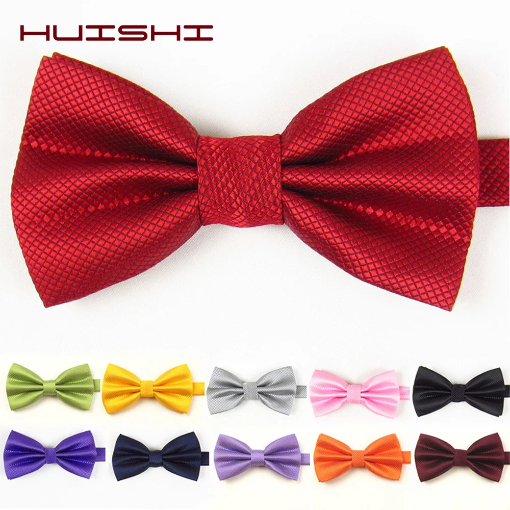 Новый модный галстук-бабочка HUISHI