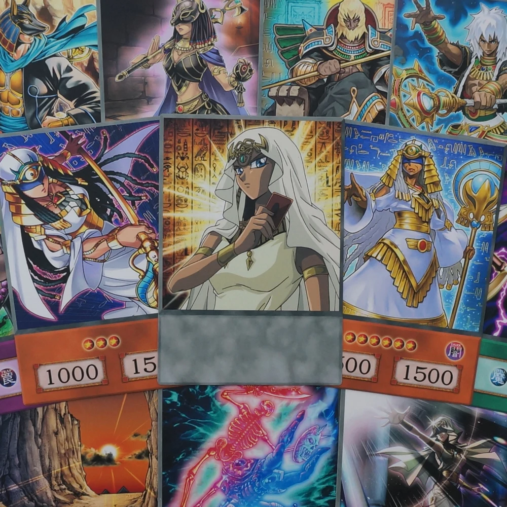 48pcs/set Yugioh Ishizu Ishtar Gravekeeper Necrovalley Series Orica