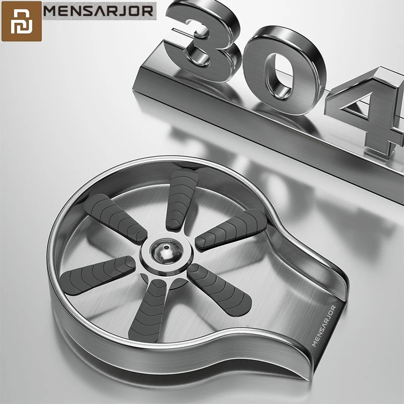 Mensarjor 304 Automatic Faucet Cup Washer 360 Alta Pressão Multi Angle Spray Lavadora de Vidro Aut Aço Inoxidável