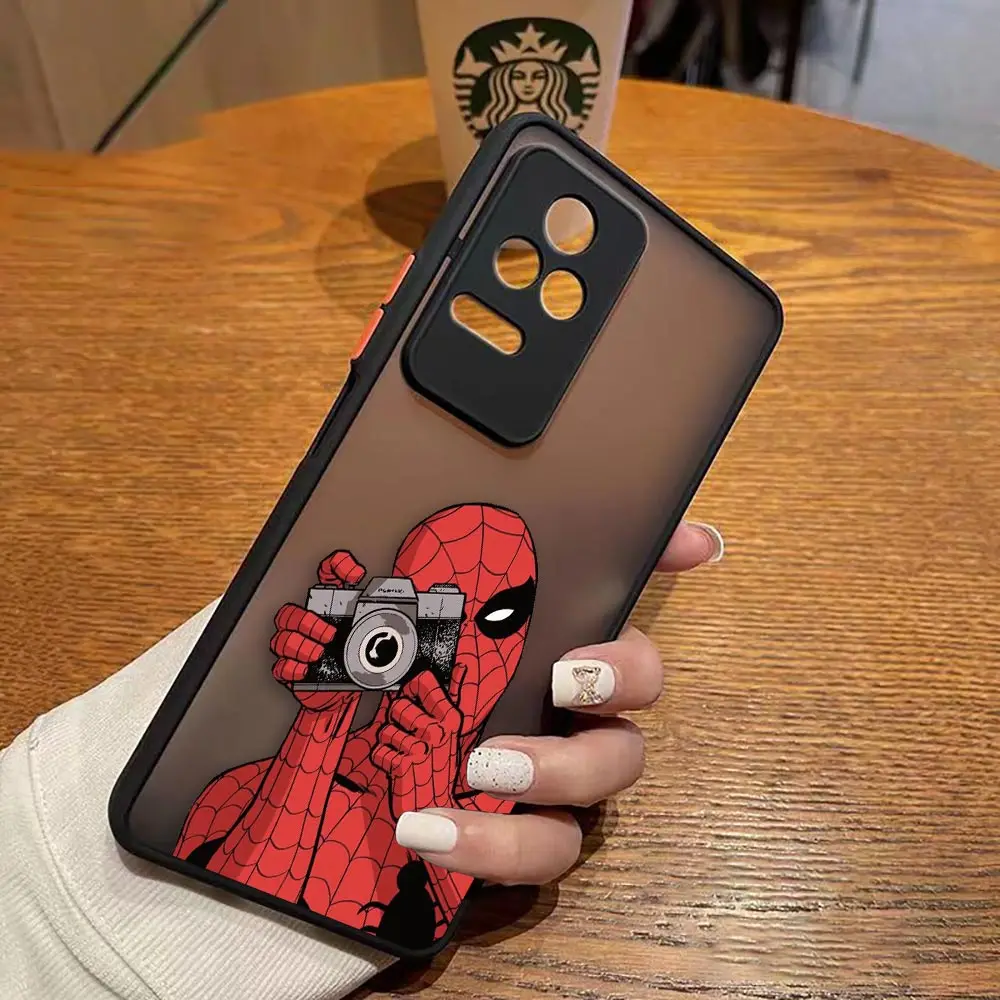 thumbnail image 1 of Matte Case for Redmi A1 K50 K40 GAMING K30 K20 10X 10C 10 9C 9T 9A 9 8 PRO 4G 5G Case Funda Coque Marvel Avengers Heros Faceless, 1 of 5
