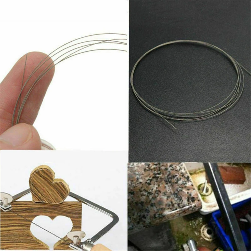Hand Saw 1M Diamond Cutting Wire Saw Blades For Jade Glass Rock DIY Cutting Matching Supplies 0.26/0.37MM Professional Tools