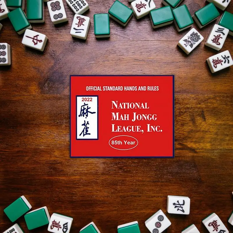 2022 Mahjong Card National Mah Jong Cards Mahjongg League Card Large Print Mahjong Cards Hands And Rules 2022 Mah Jongg Cards 2