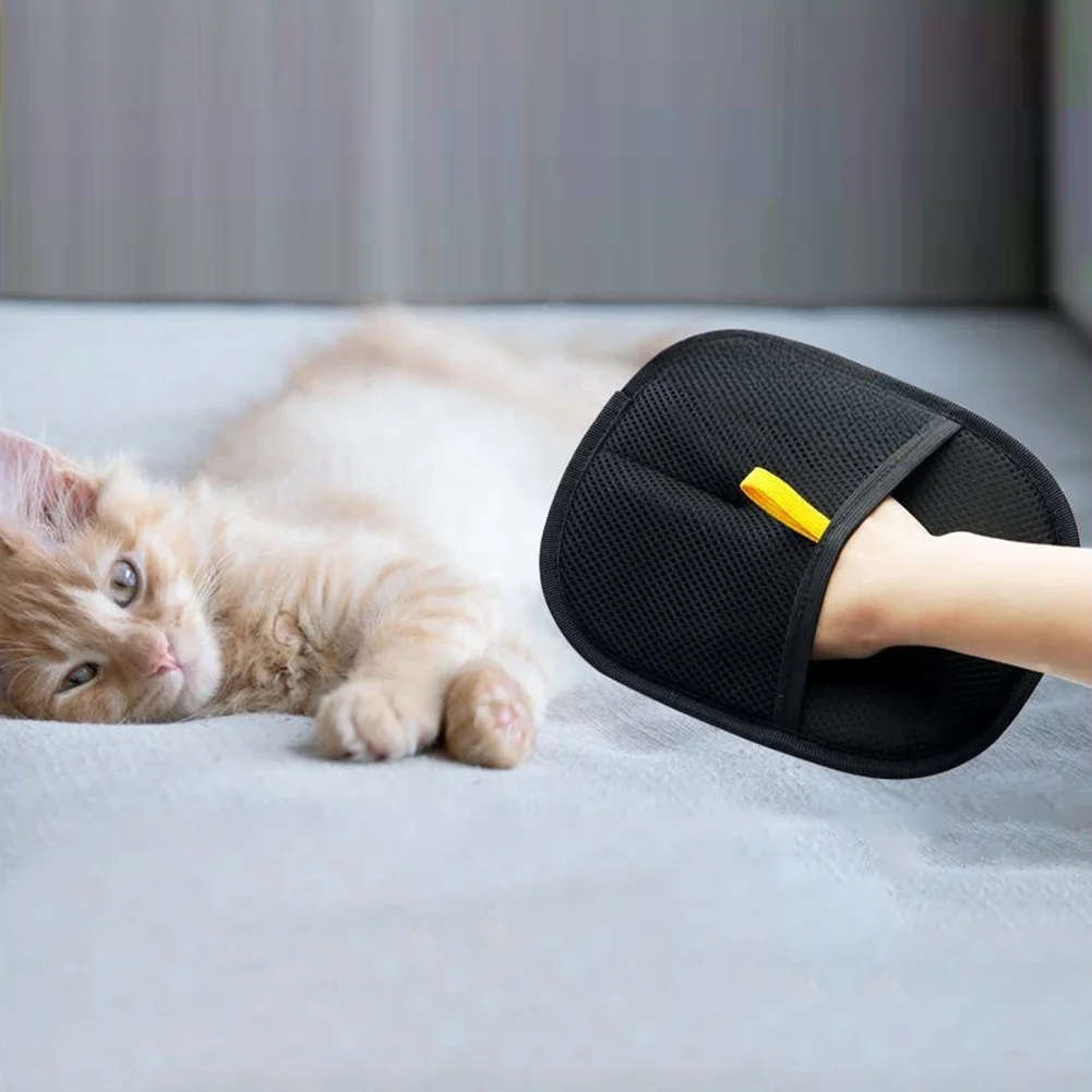 1/2/3/4/5pcs Pet Hair Remover Mitt Pet Hair Remover Gloves Deshedding Brush Glove for Dog Cat Rabbit with Long/Short/Curly