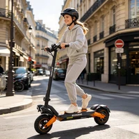 Trottinette Électrique Adulte 1200W, 60km Autonomie, Batterie 48V 20Ah, Pliable, Pneus 10", Frein à Disque, 25 km/h 2