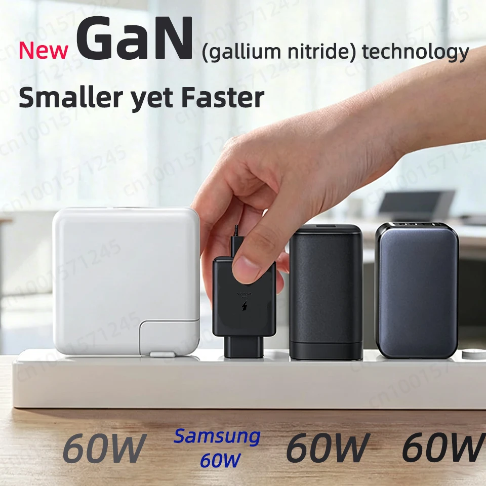 High-Speed SAMSUNG 65W Fast Charging Type C Adapter with Cable