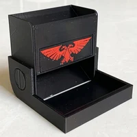 Foldable Portable 3D Printed Dice Tower Castle Dice Tower Tray Tabletop Gaming for DND Board Game D&D RPG Best Gift for Friend 2