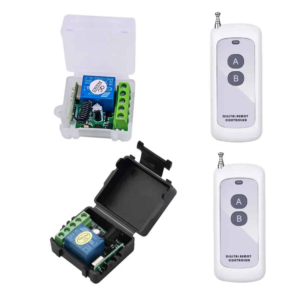 433 ميجا هرتز لاسلكي للتحكم عن بعد التبديل تيار مس...