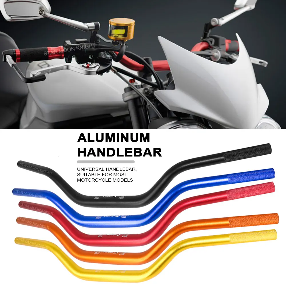 Guidon De Moto Handle Bar Universal Handlebar Motorbike Aluminum Alloy