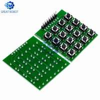 1PCS 8pin 4*4 4x4 Matrix 16 Keypad Keyboard Breadboard Module 16 Button Mcu for arduino Diy Starter Kit - Image 5
