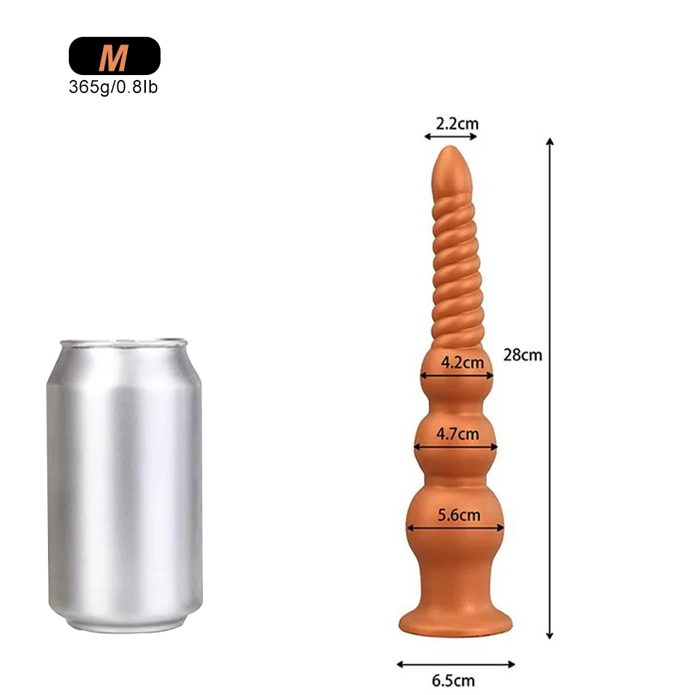 Plug anale in silicone per massaggio prostatico e confortevole_voghion.com