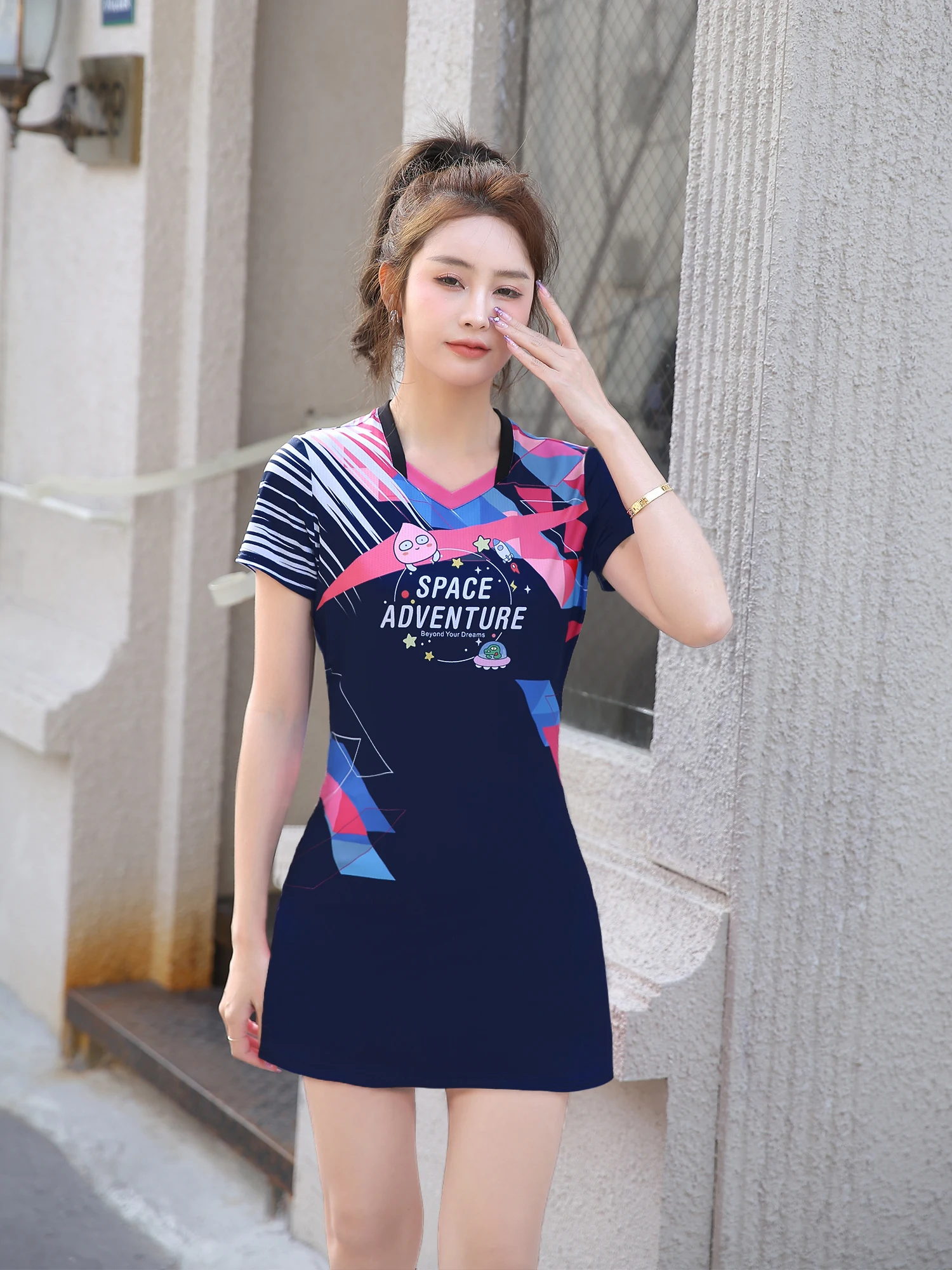 Woman Tennis dress Girls Sports Dress Inner shorts Ladies badminton breathable quick drying skirt Gym workout Sportswear