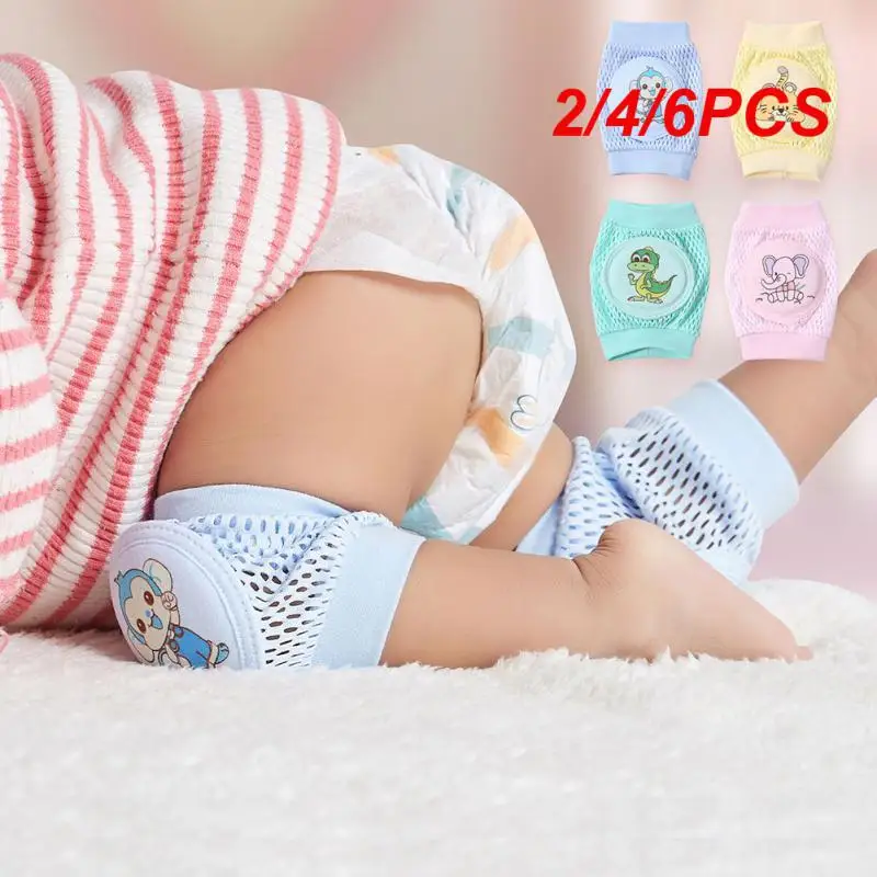 

2/4/6PCS Knee Pads Sports Elbow Pads Kneepad Protector Crawling Elbow Cushion Mesh Knee Support Protector Leg Warmer Cushion