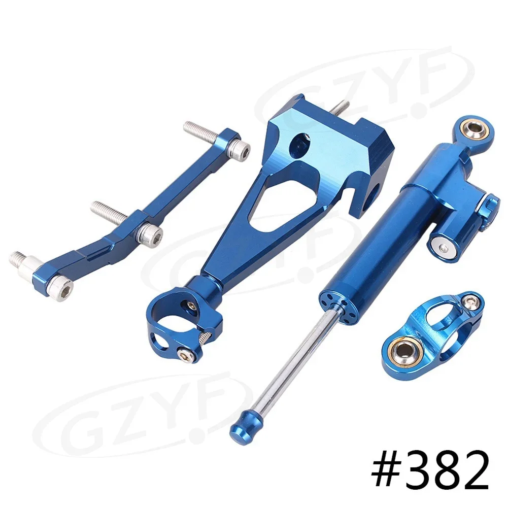 

CNC Motorcycle Steering Damper Stabilizer Safety Control w/ Mounting Bracket Holder Kit For Yamaha MT-09 MT09 2013 2014 2015