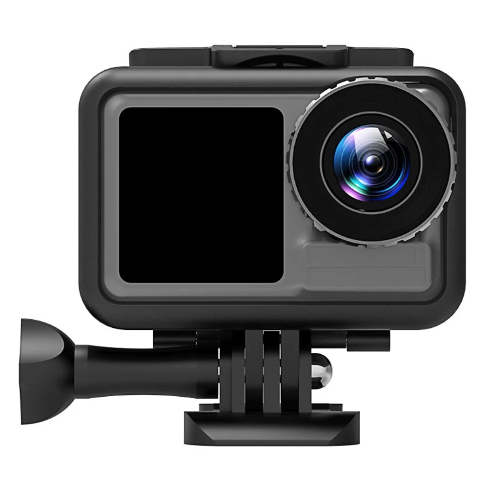 Description Picture 4 of itemProtective Frame Box Lens Screen Tempered Glass Film Screen Protector Shell Case For Dji Osmo Action 1 Camera Accessories