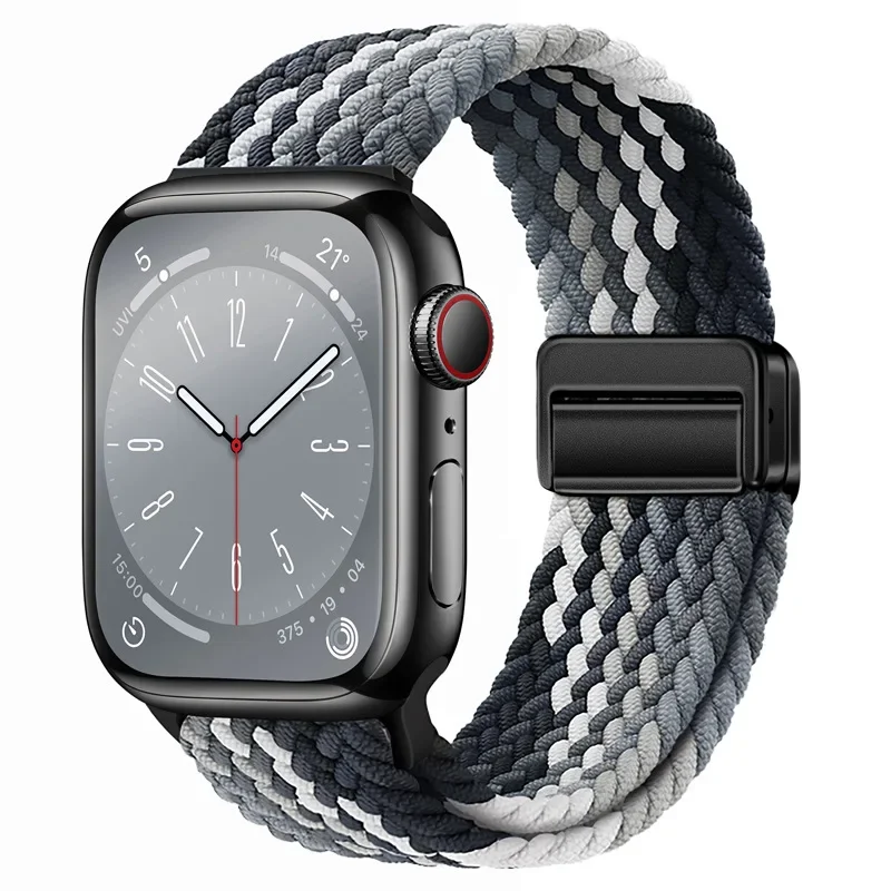 Nylon Braided Strap for Smartwatch - Versatile and Stylish Bracelet Band