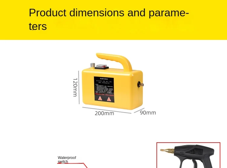 3000W 220V/110V Professional Steam Cleaner Handheld Steam Generator High Pressur