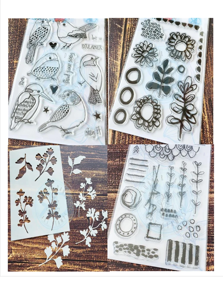 Transparent Clear Silicone Stamp/Seal DIY scrapbooking/photo album Decorative clear stamp/2409021