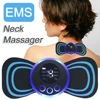 For Vip Electric Pulse Neck Massager EMS Cervical Massage Patch Lcd Display Neck Back Muscle Stimulator Tens Relief Pain 3
