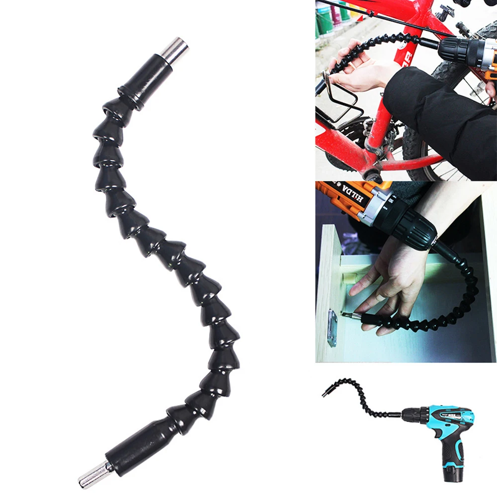 

Electric Drill Screwdriver Bit Cardan Shaft Connection Soft Extension Rod Link Multifunctional Universal flexible Hose