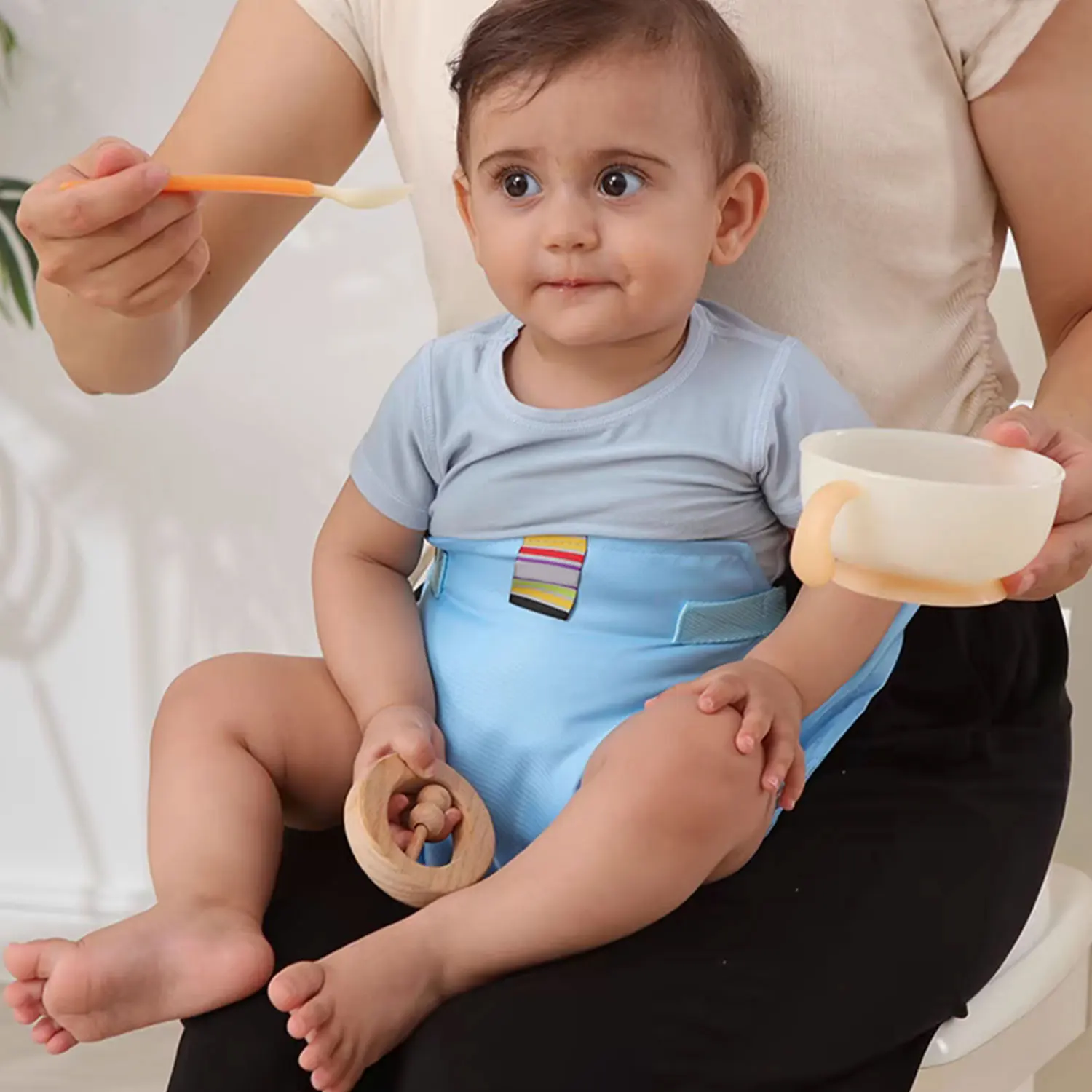 Baby eating dining chair safety belt Universal Portable baby meal strap dining chair safety belt